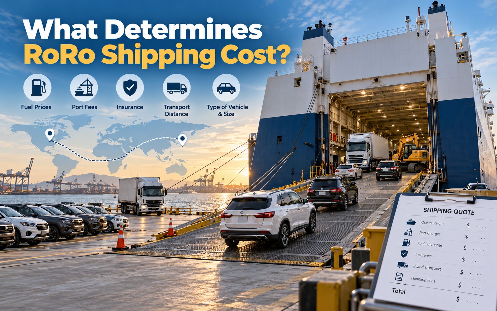 What Determines RoRo Shipping Cost? What Determines RoRo Shipping Cost?