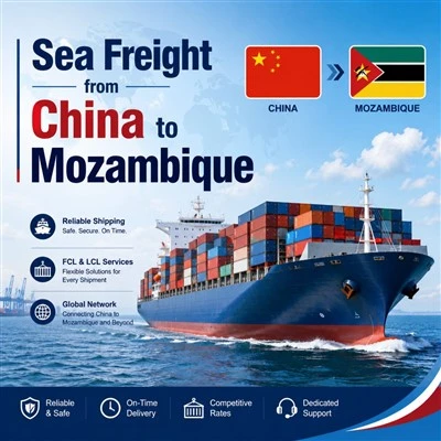 Pengangkutan Laut dari Cina Ke Mozambik